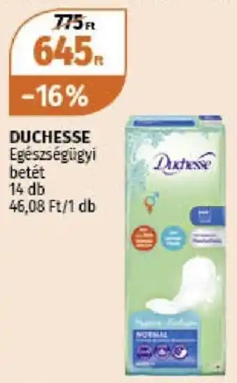 Müller Duchesse Egészségügyi betét 14 db ajánlat