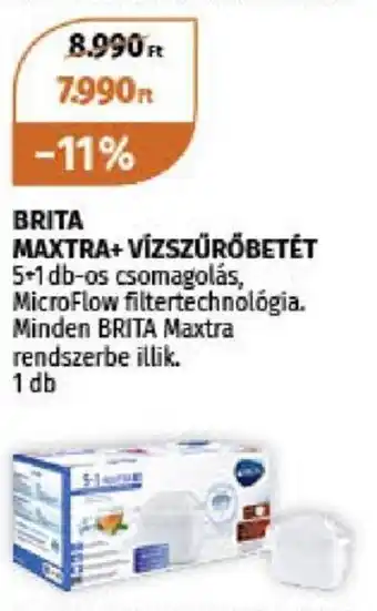 Brita Maxtra+ vízszűrőbetét 1 db