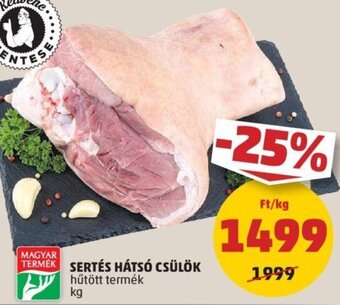 PENNY Sertés hátsó csülök 1 kg ajánlat