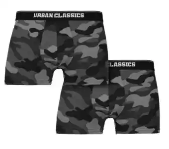 Urban classics férfi alsónadrág 2-pack, darcamo