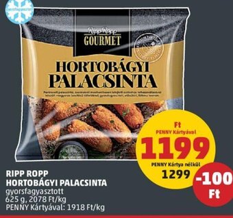 PENNY Ripp Ropp Hortobágyi palacsinta 625 g ajánlat