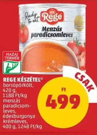 PENNY Rege Készétel 400 / 420 g ajánlat