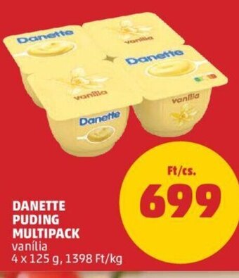 PENNY Danette Puding multipack 4 x 125 g ajánlat