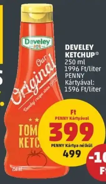PENNY Develey Ketchup 250 ml ajánlat