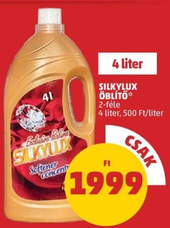 PENNY Silkylux Öblítő 4 l ajánlat