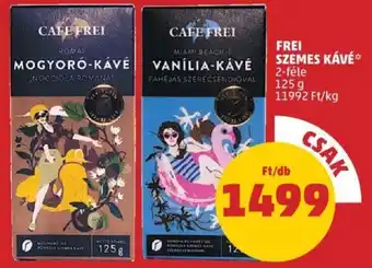 PENNY Cafe Frei Szemes kávé 125 g ajánlat