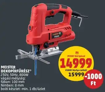 PENNY Meister Dekopírfűrész 1 db ajánlat