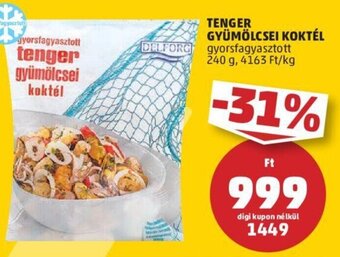 PENNY Tenger Gyümölcsei koktél 240 g ajánlat