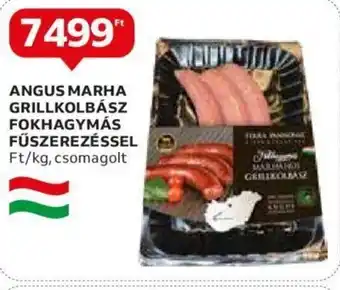 Angus Marha grillkolbász fokhagymás fűszerezéssel 1 kg