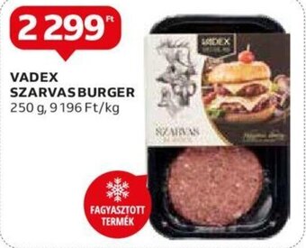 Auchan Vadex Szarvas burger 250 g ajánlat