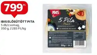 Ibis Elősütött pita 350 g