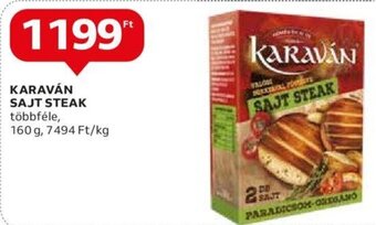 Auchan Karaván Sajt steak 160 g ajánlat