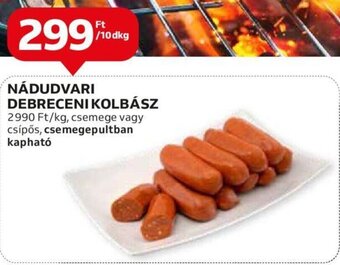 Auchan Nádudvari Debreceni kolbász 10 dkg ajánlat