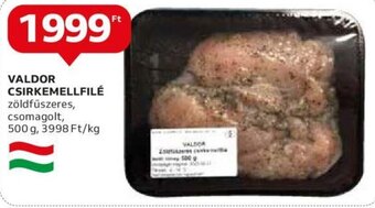 Auchan Valdor Csirkemellfilé 500 g ajánlat