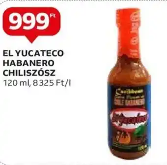 Auchan El Yucateco Habanero chili szósz 120 ml ajánlat