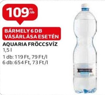 Aquaria Fröccsvíz 1,5 l