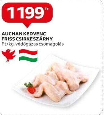 Auchan Auchan Kedvenc friss csirkeszárny 1 kg ajánlat