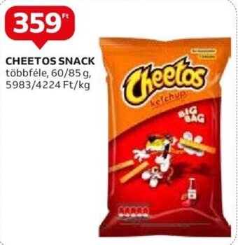 Auchan Cheetos Snack 60 / 85 g ajánlat