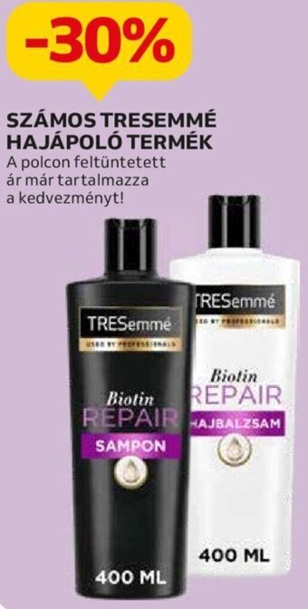 Auchan Számos Tresemmé hajápolási termék ajánlat