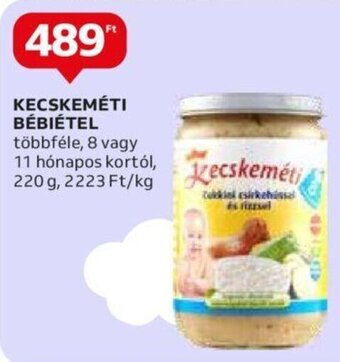 Auchan Kecskeméti Bébiétel 220 g ajánlat
