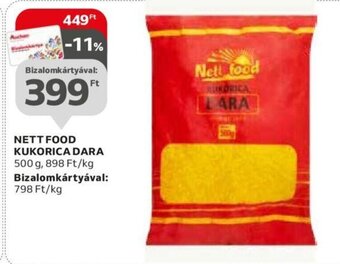 Auchan Nett Food kukorica dara 500 g ajánlat