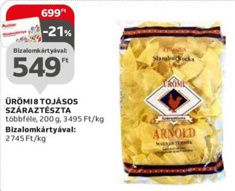 Ürömi 8 tojásos száraztészta 200 g