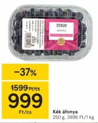 Tesco Kék áfonya 250 g ajánlat