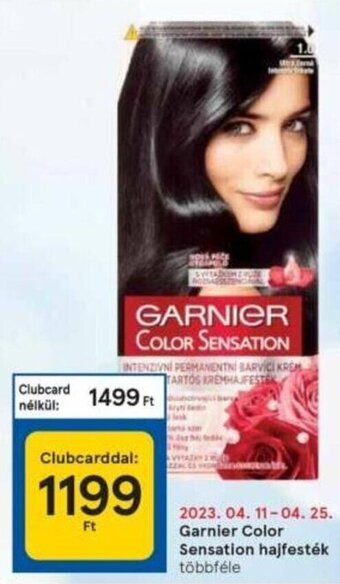 Tesco Garnier Color sensation hajfesték 1 db ajánlat