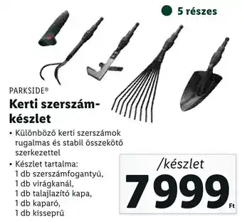 Lidl Parkside Kerti szerszám-készlet 1 készlet ajánlat