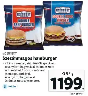 Mcennedy Szezámmagos hamburger 300 g