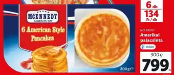 Lidl Mcennedy Amerikai palacsinta 300 g ajánlat