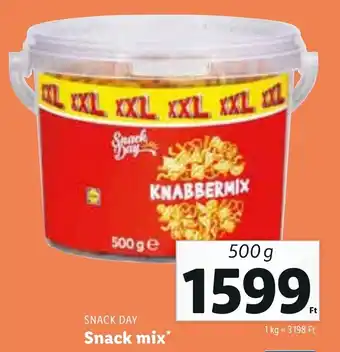 Lidl Snack Day Snack mix 500 g ajánlat