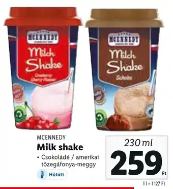 Mcennedy Milch shake 230 ml