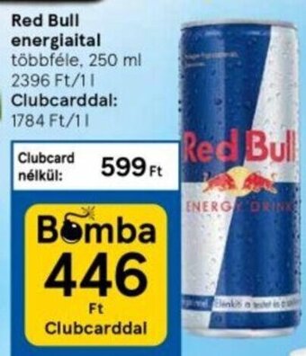 Tesco Red Bull energiaital 250 ml ajánlat