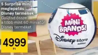 5 Surprise mini meglepetés Disney termékek 1 db