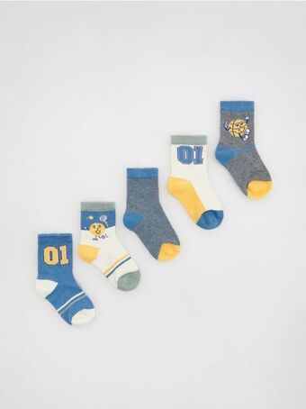 Reserved 3 pár pamutban gazdag zokni ajánlat