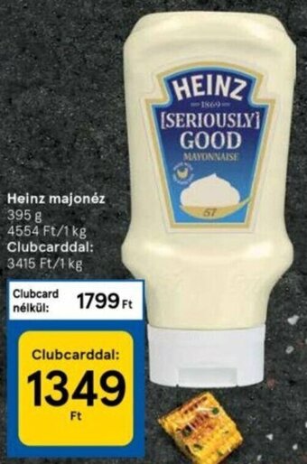 Tesco Heinz majonéz 395 g ajánlat