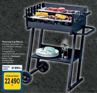 Tesco Tesco parti grillkocsi 1 db ajánlat