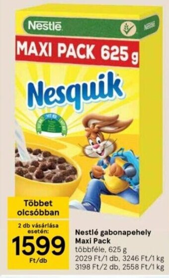 Tesco Nestlé gabonapehely Maxi Pack 625 g ajánlat