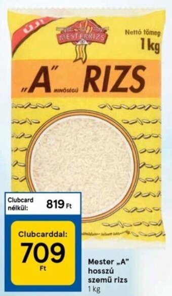 Mester ,,A" hosszú szemű rizs 1 kg
