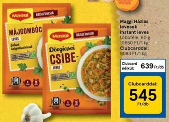 Tesco Maggi Házias levesek instant leves 60 g ajánlat