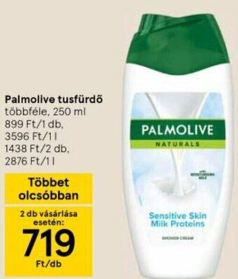 Tesco Palmolive tusfürdő 250 ml ajánlat