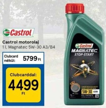 Tesco Castrol motorolaj 1 l ajánlat