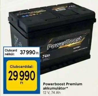 Tesco Powerboost Premium akkumulátor 1 db ajánlat