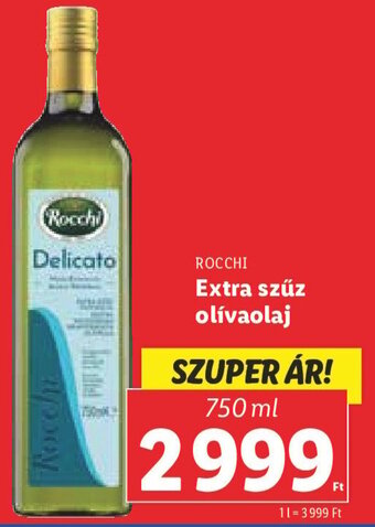 Lidl Rocchi Extra szűz olívaolaj 750 ml ajánlat