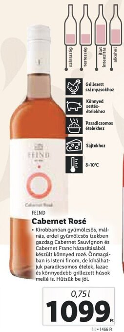 Feind Cabernet Rosé 0,75 l