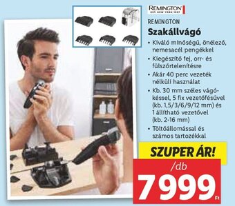 Lidl Remington Szakállvágó 1 db ajánlat