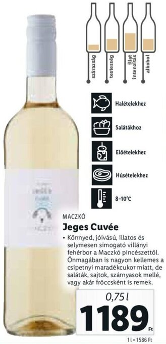 Lidl Maczkó Jeges Cuvée 0,75 l ajánlat