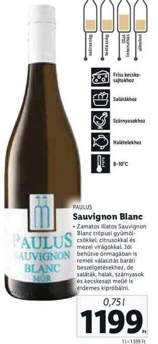 Paulus Sauvignon Blanc 0,75 l