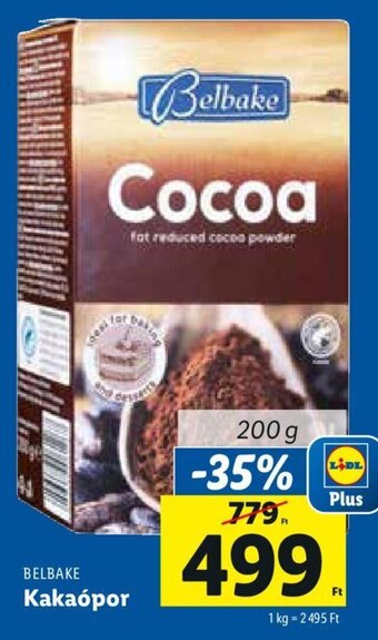 Lidl Belbake Kakaópor 200 g ajánlat